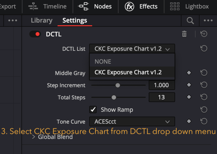 How To Use Cullen Kelly’s Exposure Chart DCTL For 18% Middle Gray – The ...