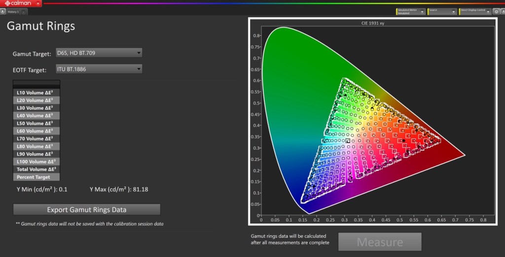 Calman adds gamut rings to color volume analysis workflow – The Daejeon ...